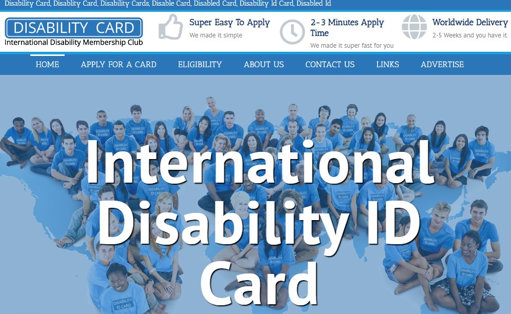 disability card